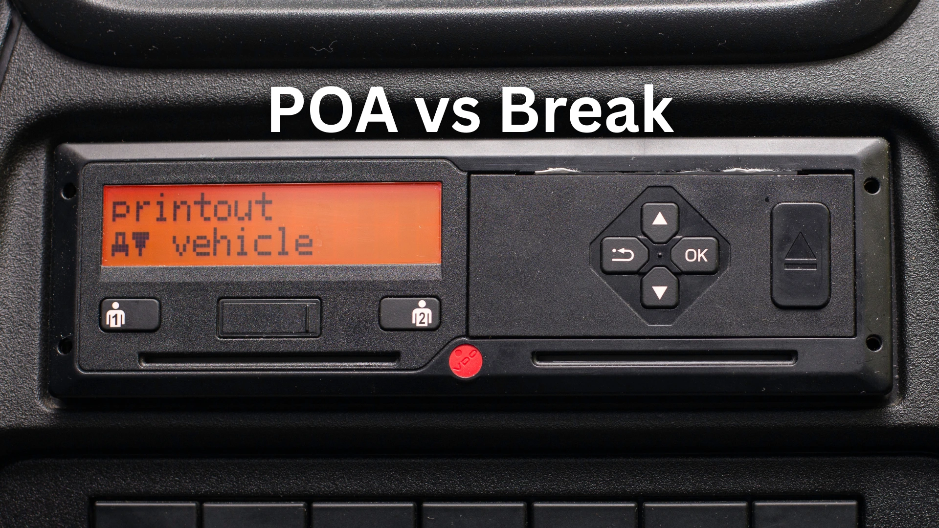 Smart Tacho graph unti.