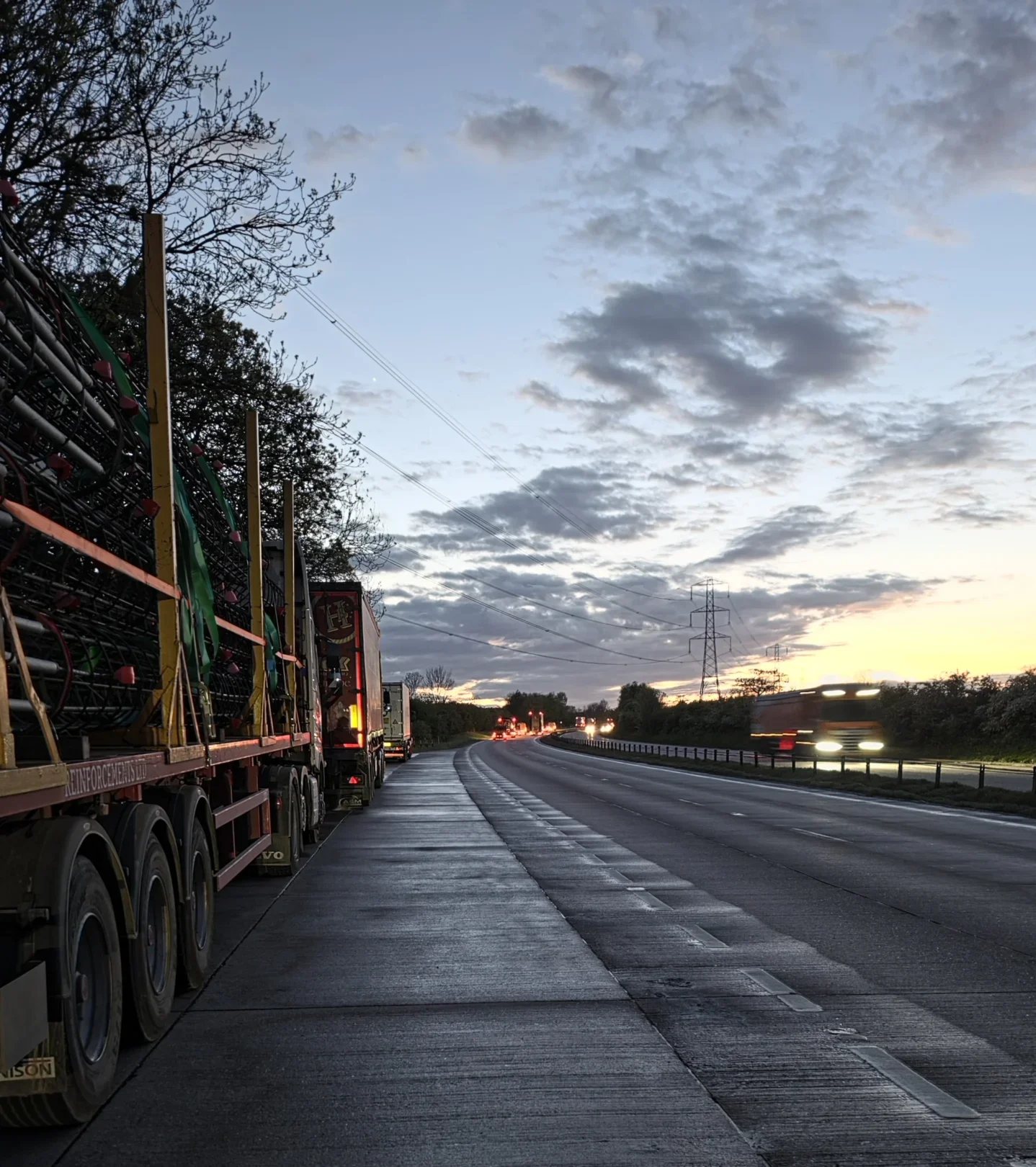 Home 1 LayBy break stop on a night shift
